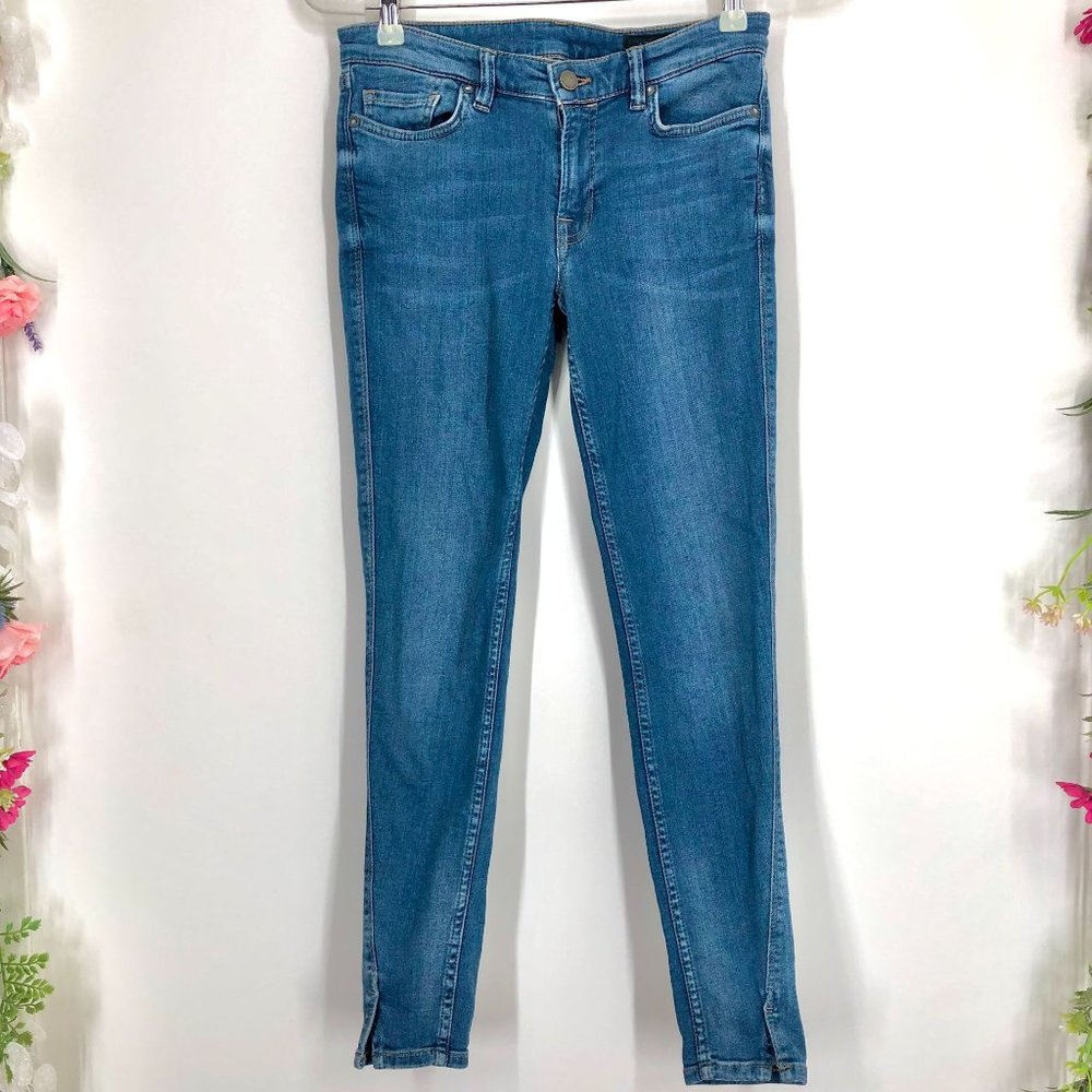 Allsaints Mast Twisted blue jeans